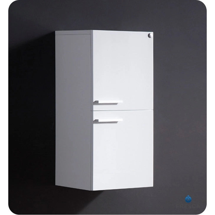 Fresca 27 Armoire de salle de bain murale avec deux zones de rangement