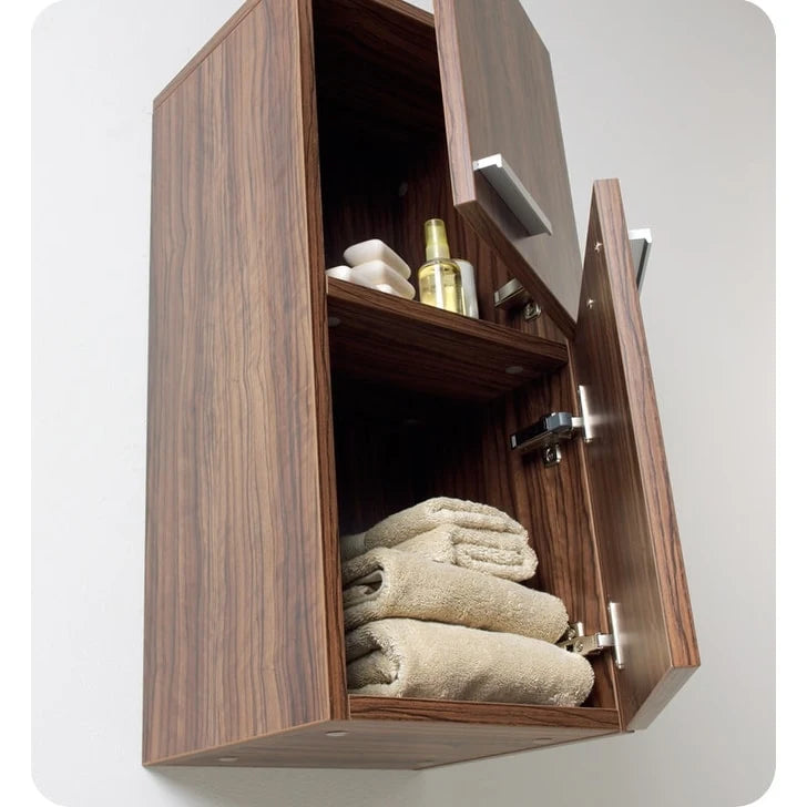 Fresca 27 Armoire de salle de bain murale avec deux zones de rangement