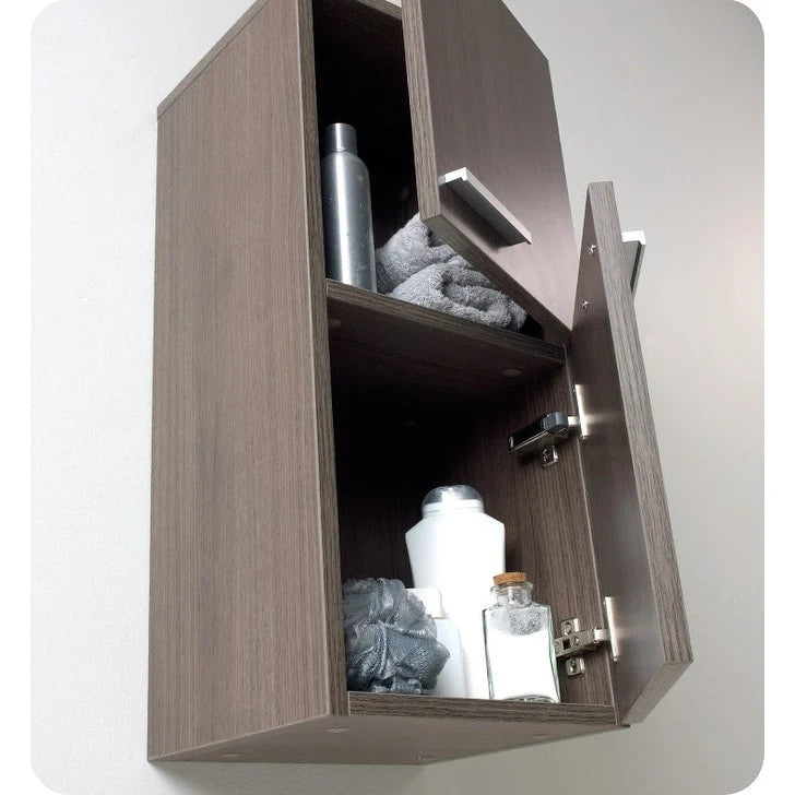 Fresca 27 Armoire de salle de bain murale avec deux zones de rangement