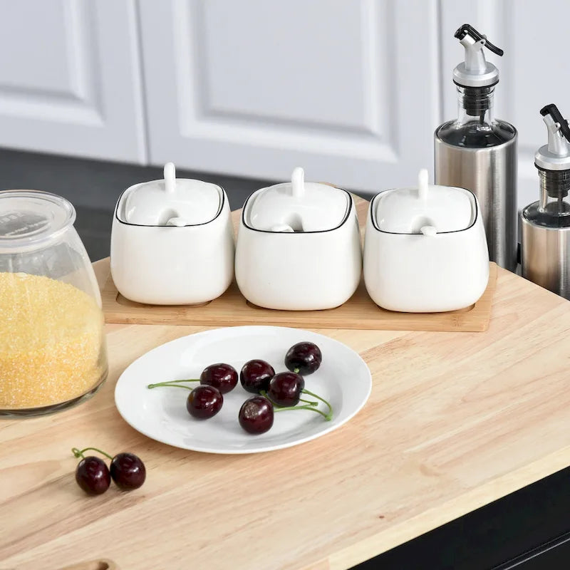 Îlot de cuisine mobile avec abattants (tabouret non inclus)