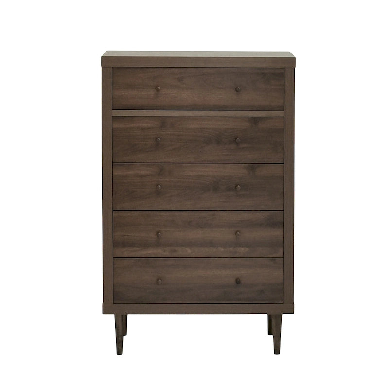 Commode à 5 tiroirs Nystrom Mid-Century Modern par