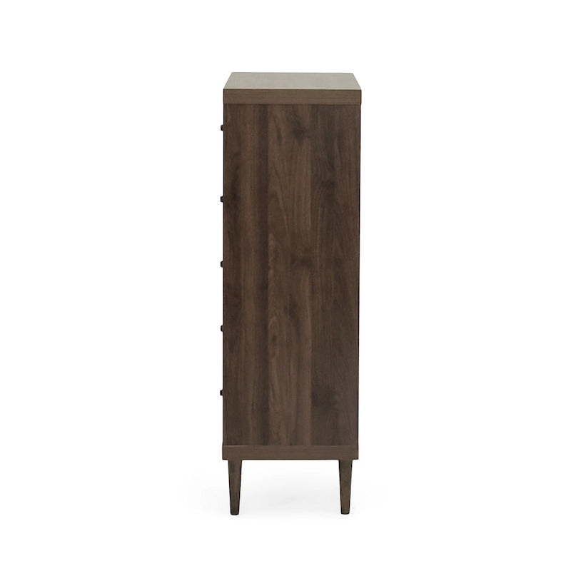 Commode à 5 tiroirs Nystrom Mid-Century Modern par
