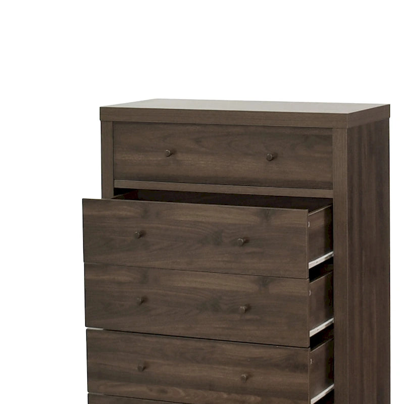 Commode à 5 tiroirs Nystrom Mid-Century Modern par