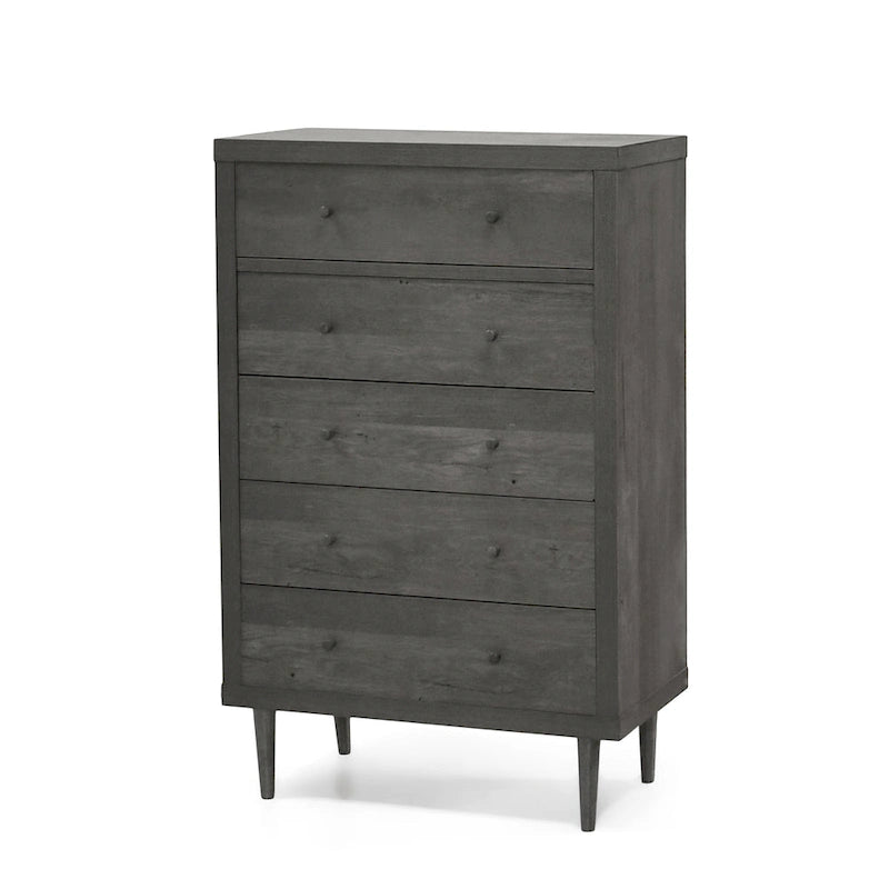 Commode à 5 tiroirs Nystrom Mid-Century Modern par