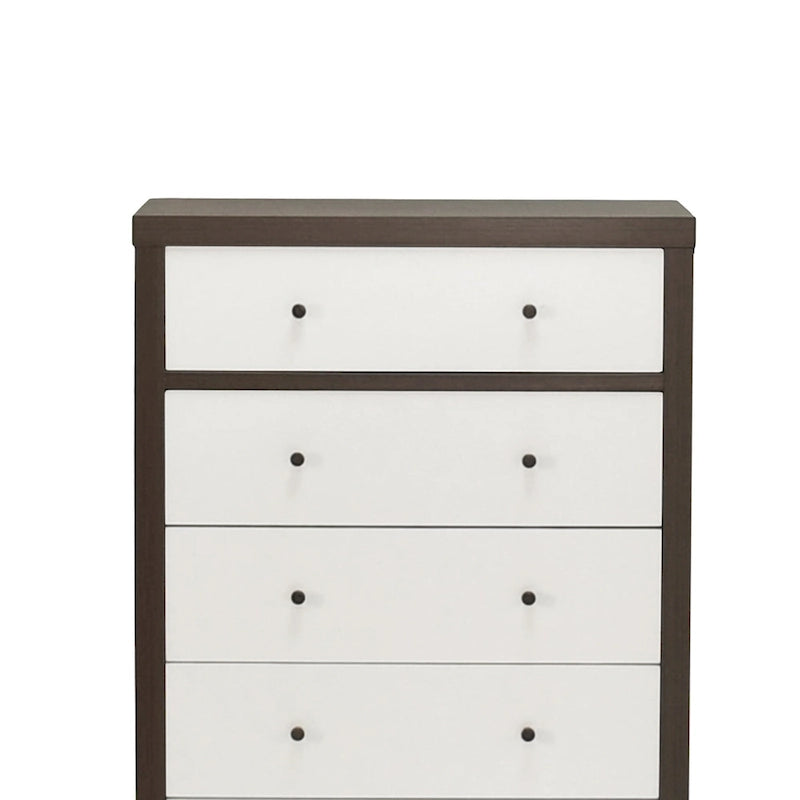 Commode à 5 tiroirs Nystrom Mid-Century Modern par