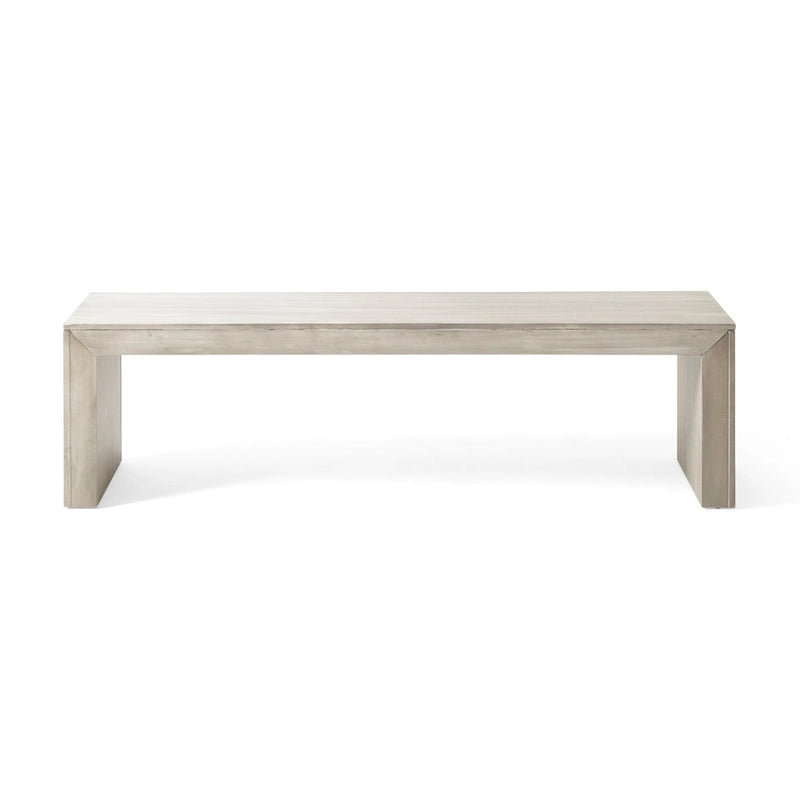 Banc de salle à manger Pannell Farmhouse en bois d'acacia par