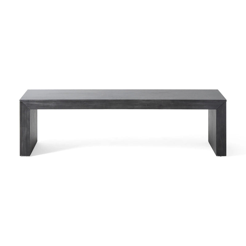 Banc de salle à manger Pannell Farmhouse en bois d'acacia par