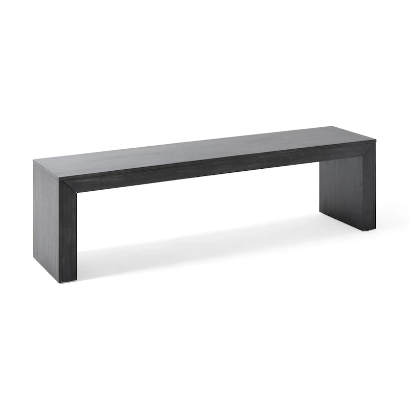 Banc de salle à manger Pannell Farmhouse en bois d'acacia par