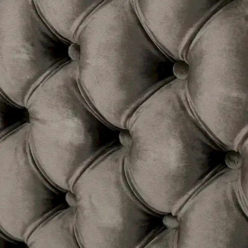Tête de lit réglable en velours Jezebel par