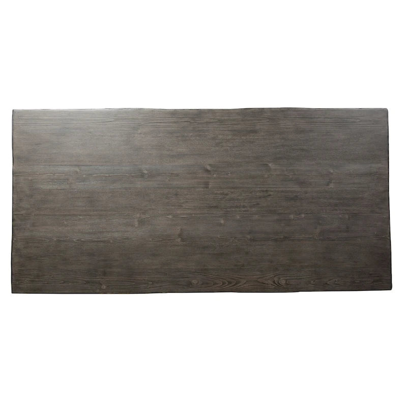 Table à tréteaux Willowrun Rustique Blanc Gris Vieilli