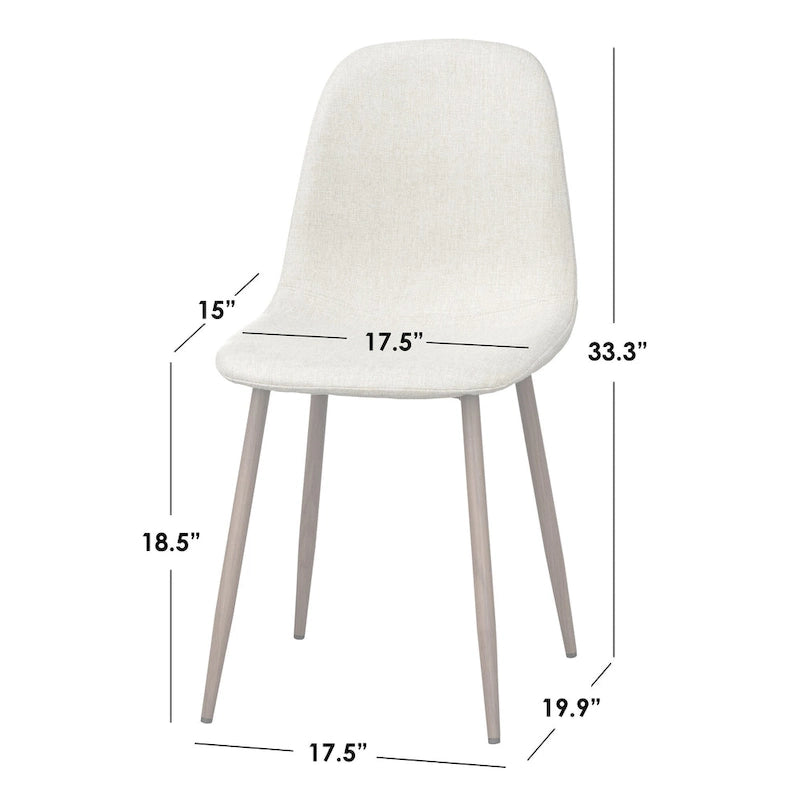 Chaises de salle à manger Larsen (lot de 2)