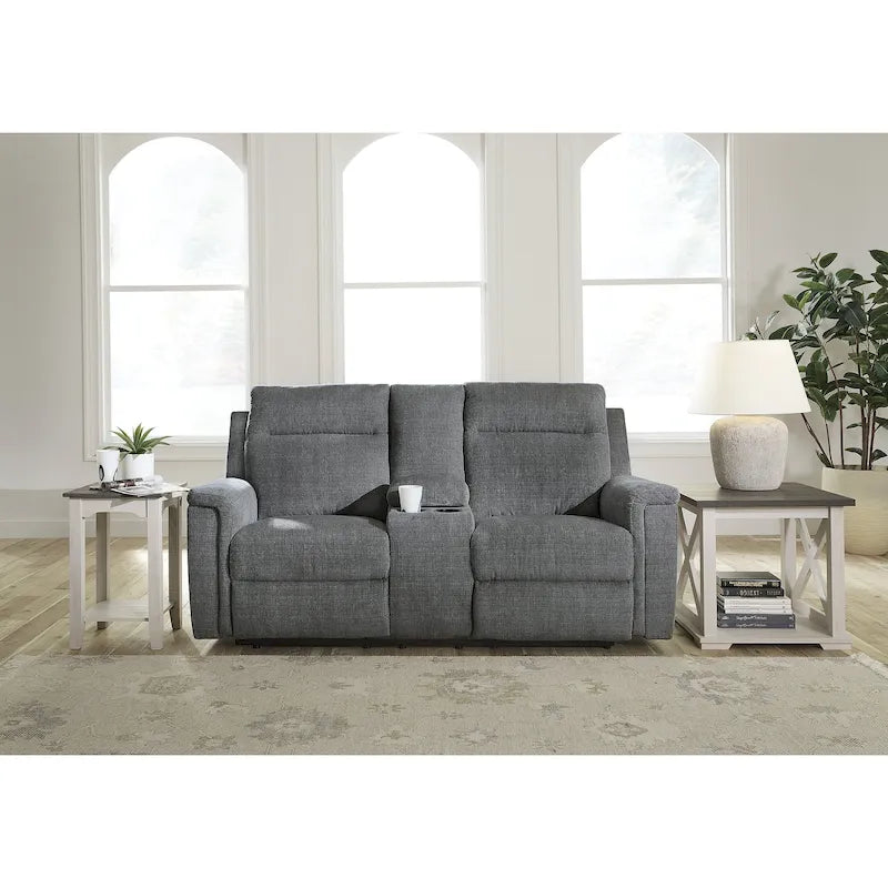 Canapé inclinable Signature Design by Barnsana avec console