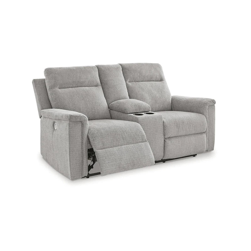 Canapé inclinable Signature Design by Barnsana avec console
