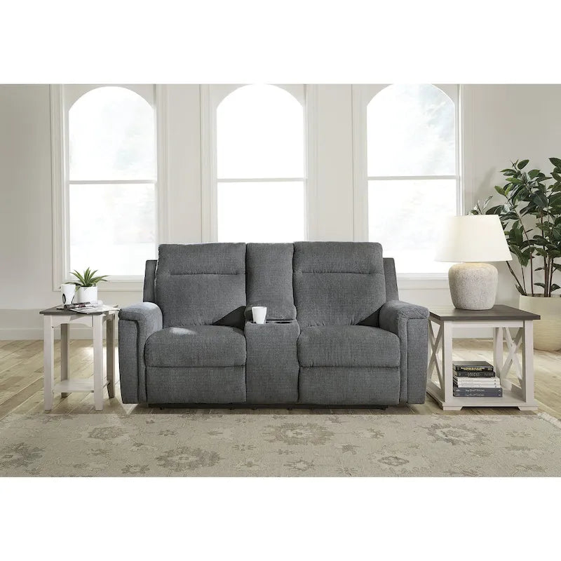 Canapé inclinable Signature Design by Barnsana avec console