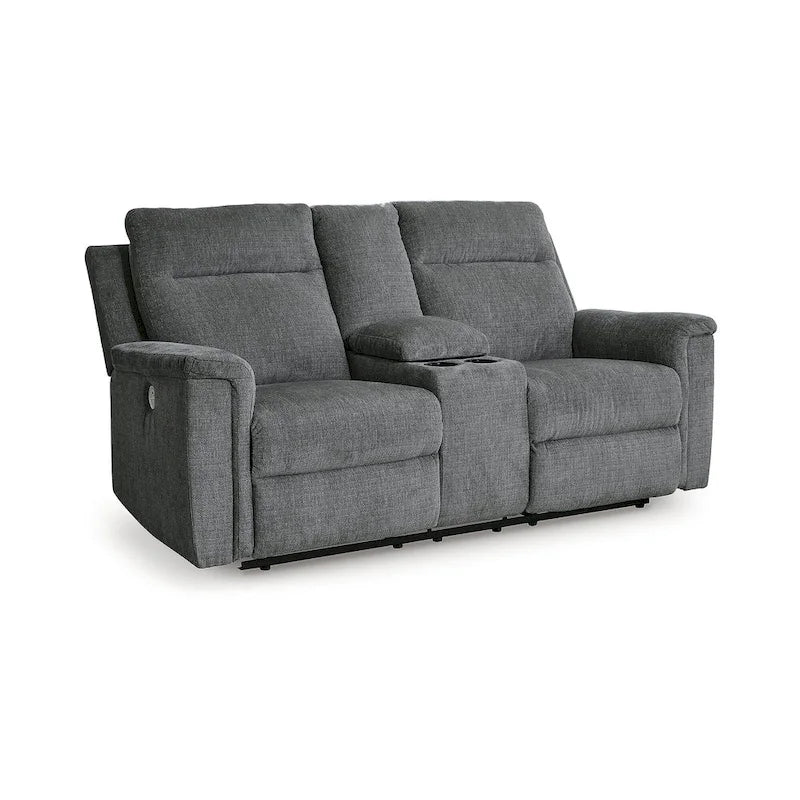 Canapé inclinable Signature Design by Barnsana avec console