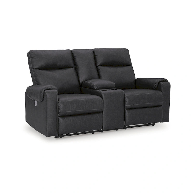 Canapé inclinable Signature Design by Barnsana avec console