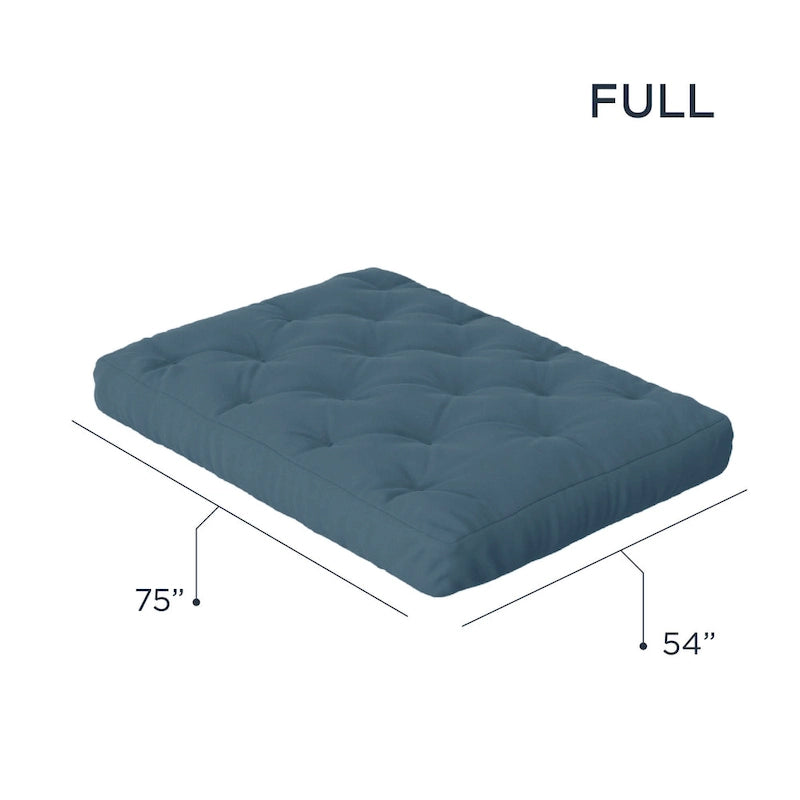 Matelas futon en mousse à mémoire de forme 10 Gel, taille normale
