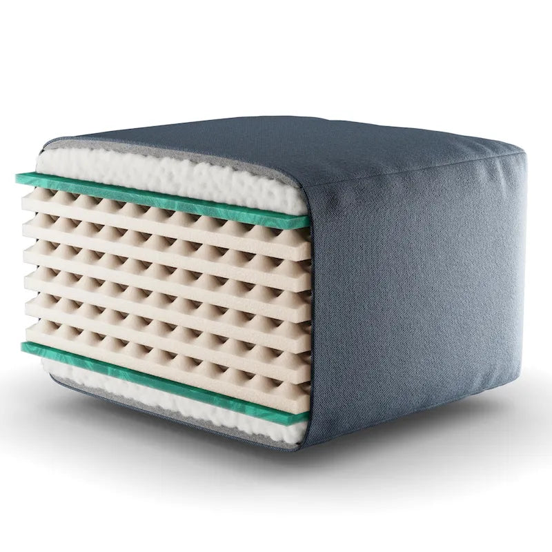 Matelas futon en mousse à mémoire de forme 10 Gel, taille normale