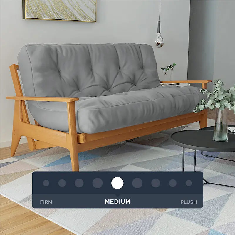 Matelas futon en mousse à mémoire de forme 10 Gel, taille normale