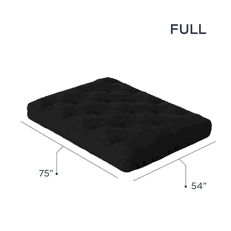 Matelas futon en mousse à mémoire de forme 10 Gel, taille normale