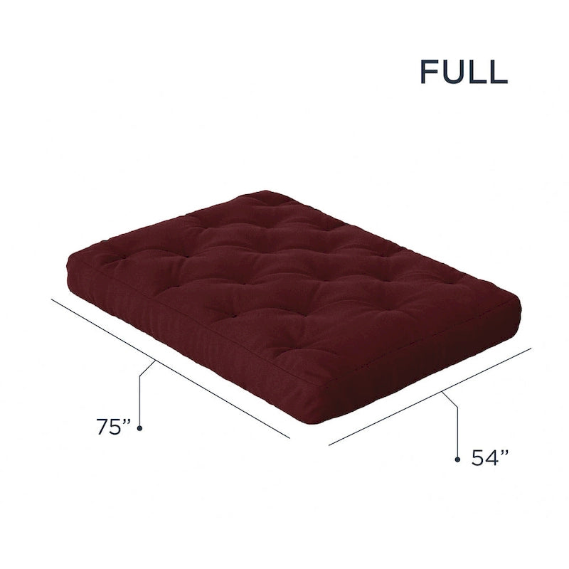 Matelas futon en mousse à mémoire de forme 10 Gel, taille normale