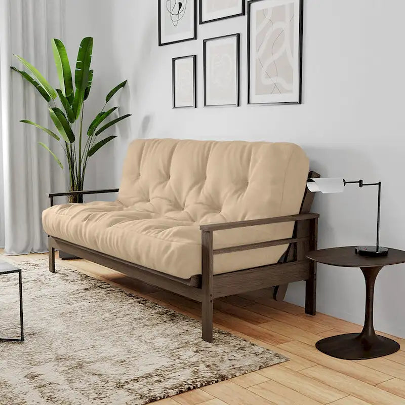 Matelas futon en mousse à mémoire de forme 10 Gel, taille normale