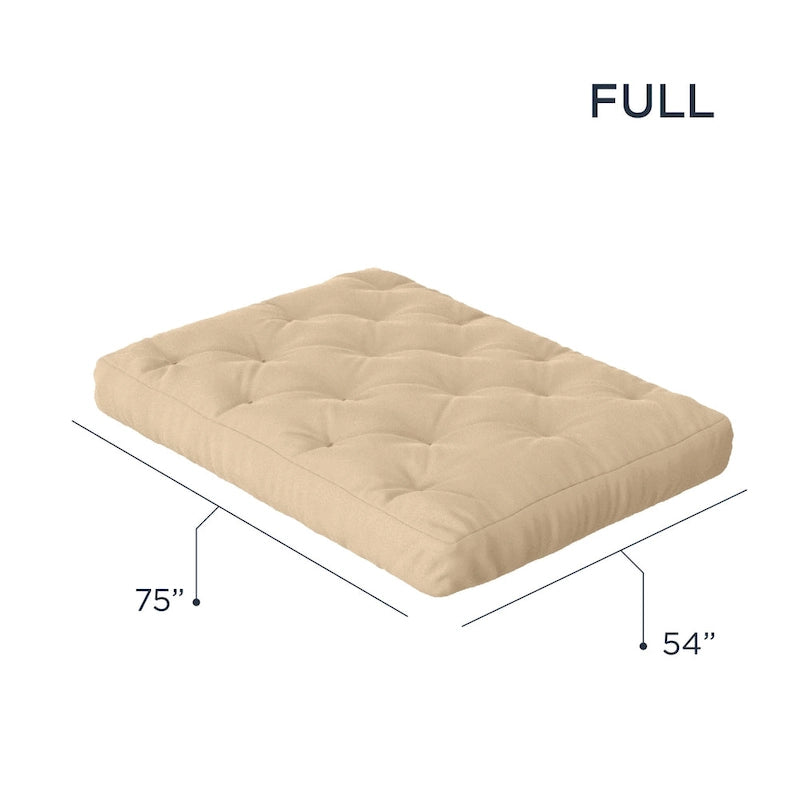 Matelas futon en mousse à mémoire de forme 10 Gel, taille normale