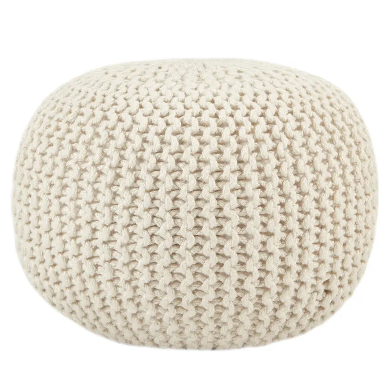 Pouf rond Asilah d'intérieur et d'extérieur – 20x20x14