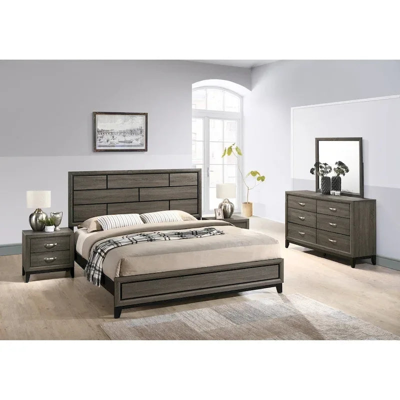  Stout Panel Contemporary 5-piece Bedroom Set