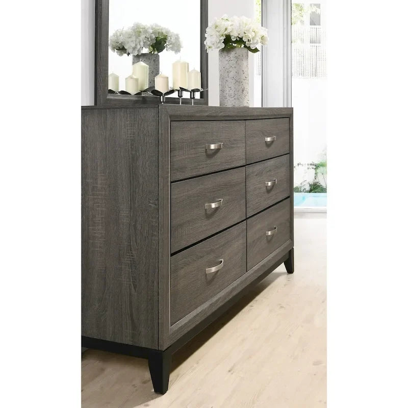 Chambre à coucher 5 pièces contemporaine Stout
