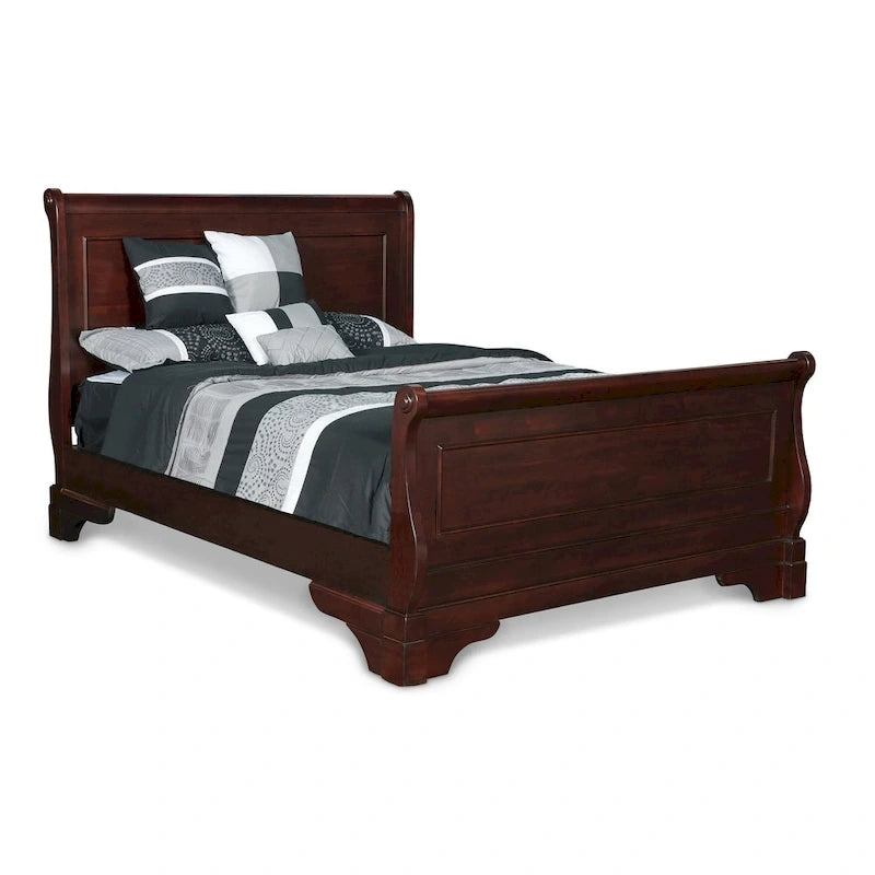  Rodgers Bordeaux Sleigh Bed