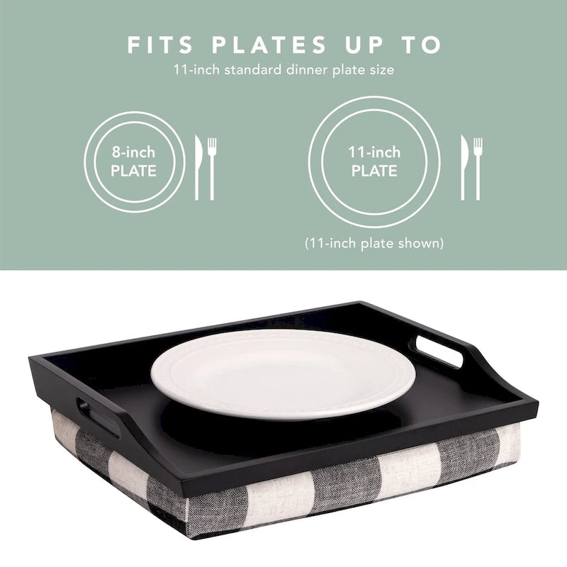 Lot de paniers Rossie Home avec 2 plateaux pour ordinateur portable