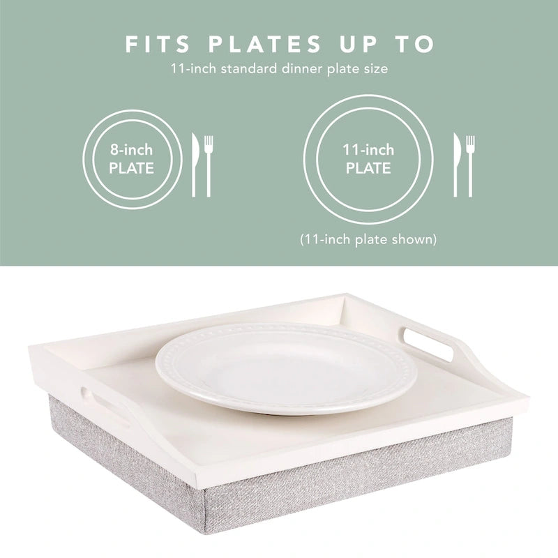 Lot de paniers Rossie Home avec 2 plateaux pour ordinateur portable