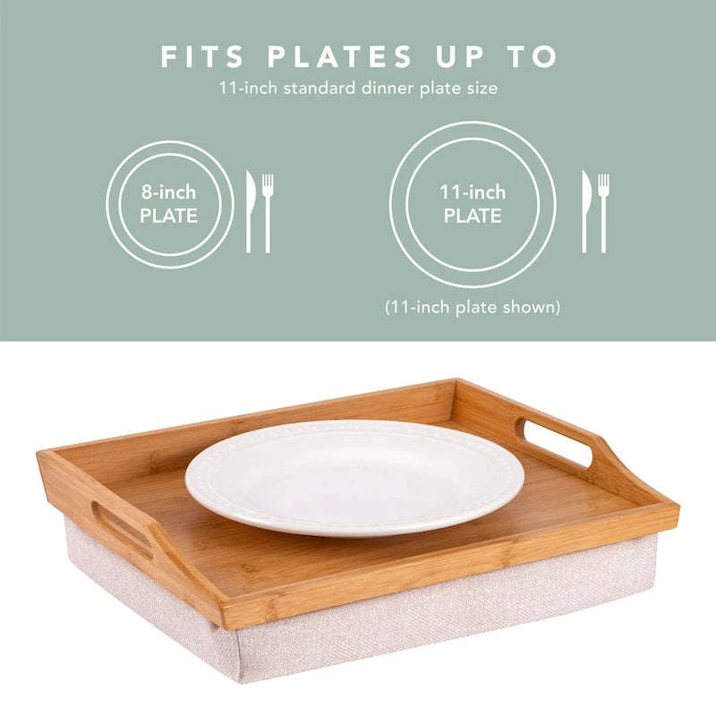 Lot de paniers Rossie Home avec 2 plateaux pour ordinateur portable