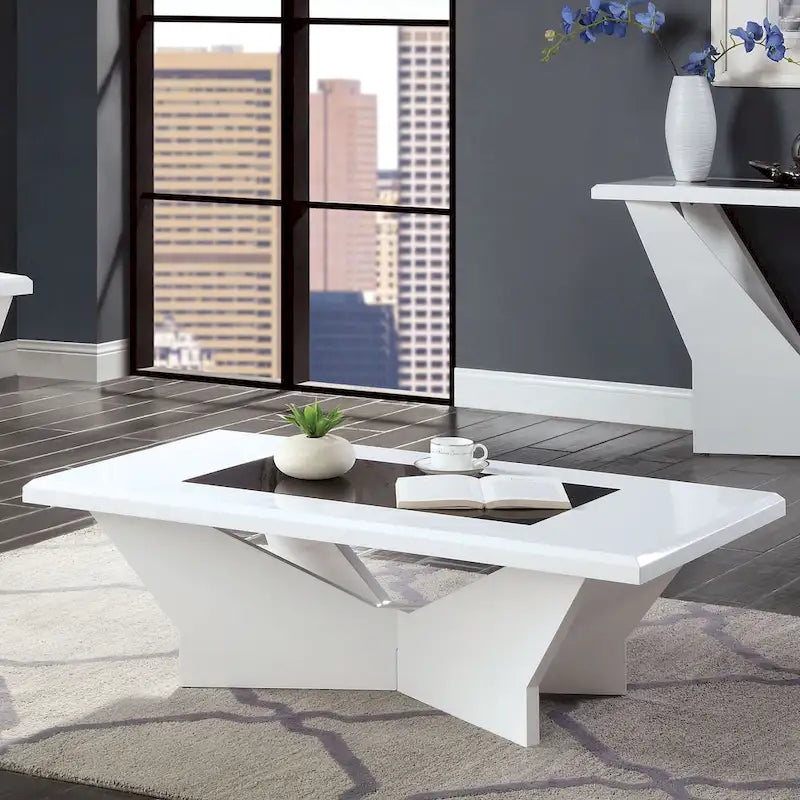 Ensemble de 2 tables basses et tables d'appoint contemporaines Ameena par