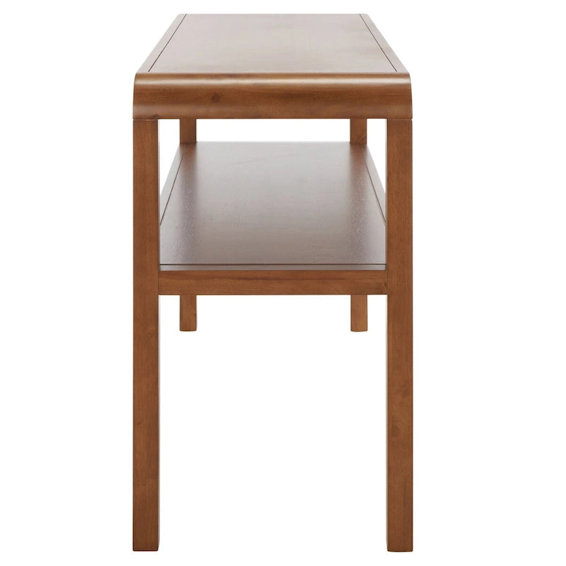 Console 2 étages Maybell – 32 L x 15 P x 30 H – 53 L x 17 P x 30 H