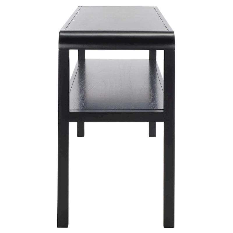 Console 2 étages Maybell – 32 L x 15 P x 30 H – 53 L x 17 P x 30 H