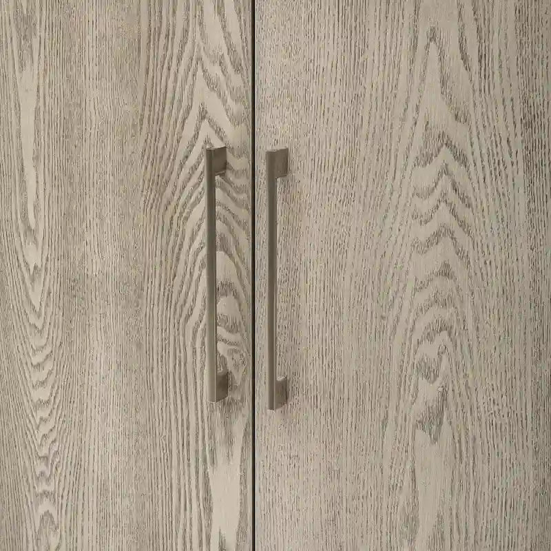Meuble de rangement, buffet en bois avec étagères pour salon
