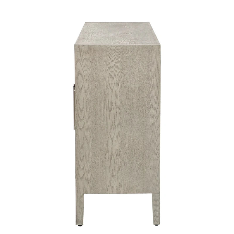 Meuble de rangement, buffet en bois avec étagères pour salon