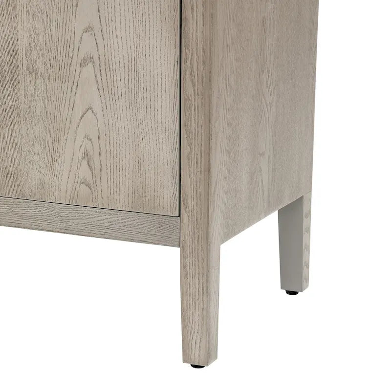 Meuble de rangement, buffet en bois avec étagères pour salon