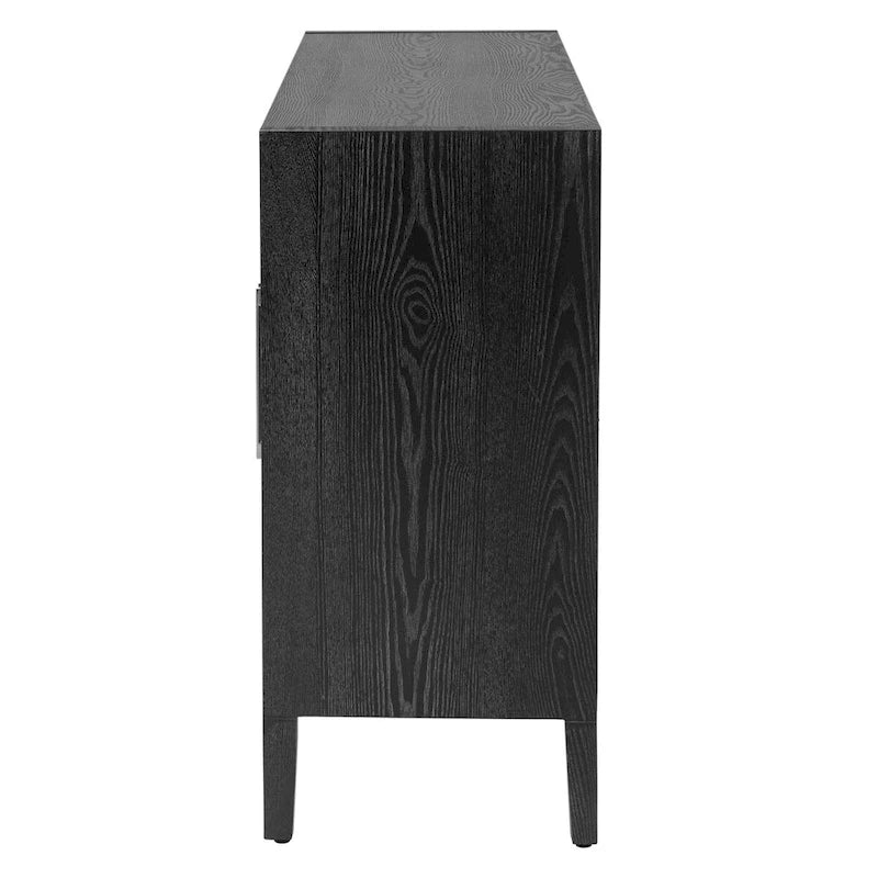 Meuble de rangement, buffet en bois avec étagères pour salon