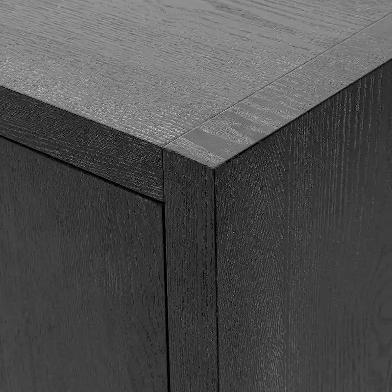 Meuble de rangement, buffet en bois avec étagères pour salon