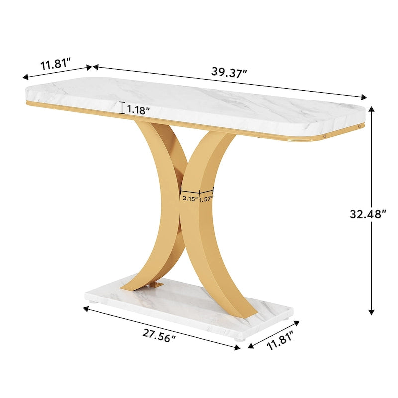 Console industrielle étroite de 40 pouces pour entrée