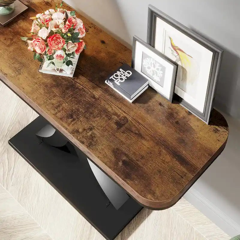 Console industrielle étroite de 40 pouces pour entrée