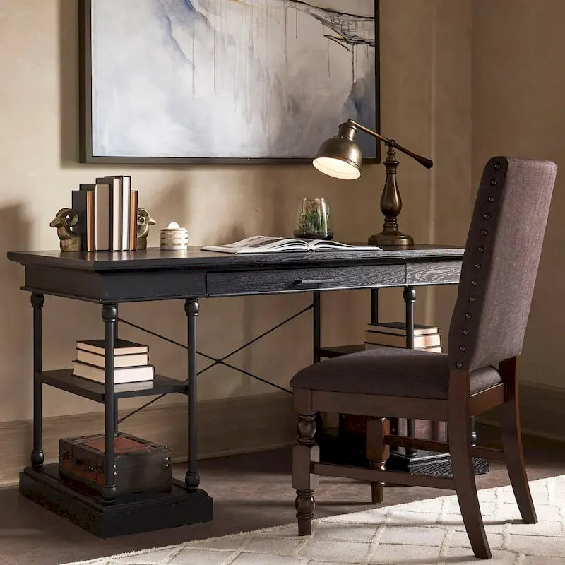 Barnstone Cornice 1-drawer Storage Writing Desk by 