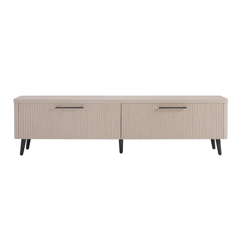 Meuble TV Jodie Mid-century moderne de 175 cm