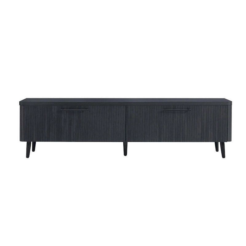 Meuble TV Jodie Mid-century moderne de 175 cm